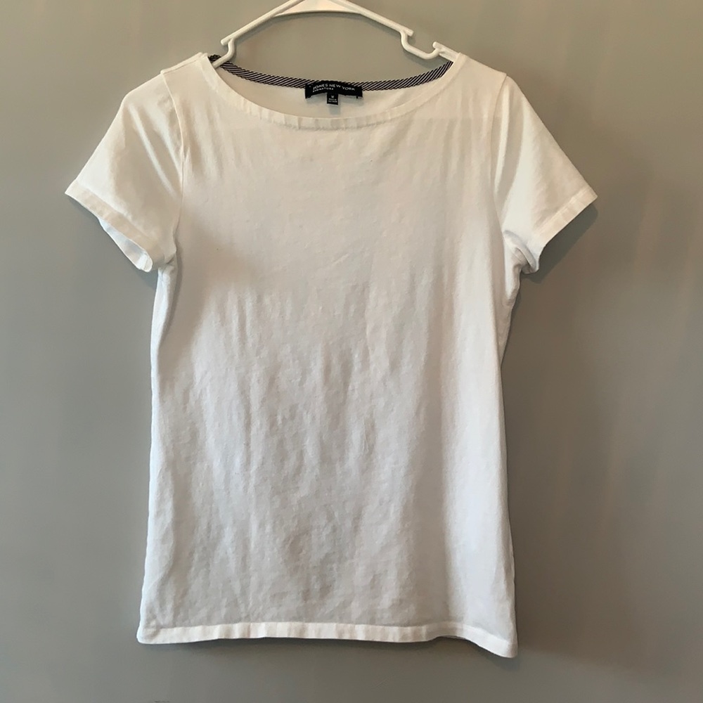 Women’s Jones New York White Tee